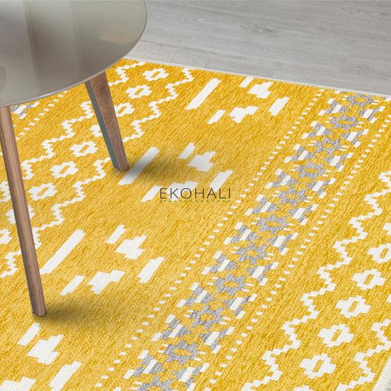 NOA KİLİM |  NK 09 Grey Yellow