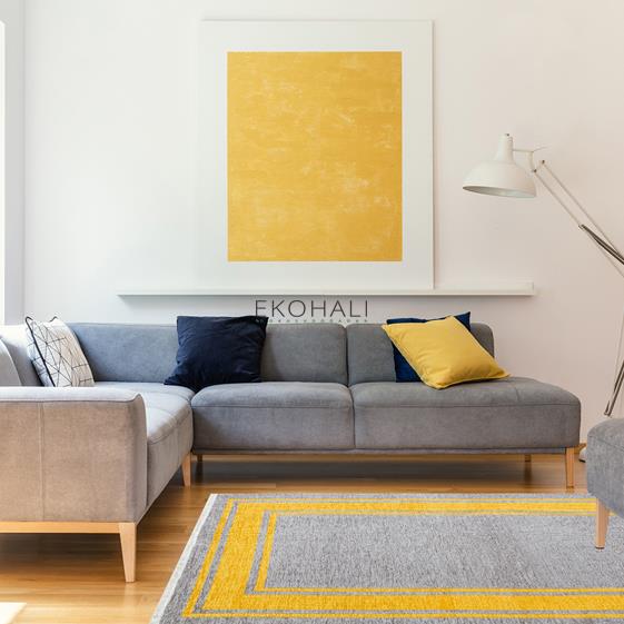 NOA KİLİM |  NK 06 Grey Yellow