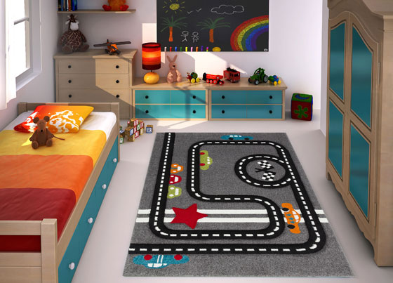 Eko Kids: Kids rugs manufactured from dust and pilling free 