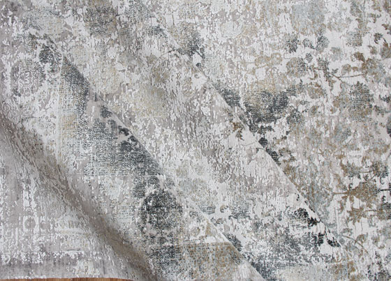 Fresco / XW: Viscose and acrylic modern machine made rug