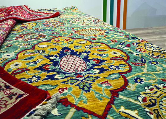 Harem: Traditional Style Hand-Finished Rugs with Wool