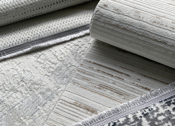 Nora: Modern Decorative Washable Rug with Anti Slip Backing